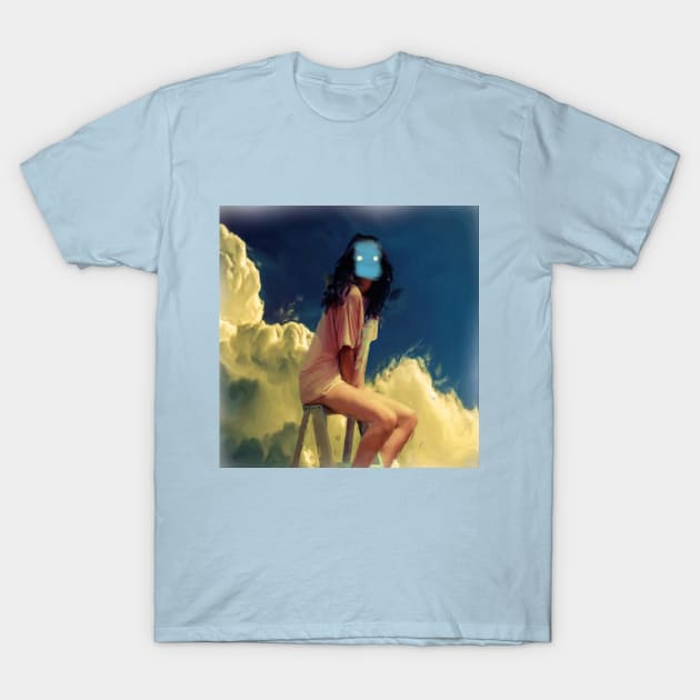 Cloudy Girl T-Shirt by Johnnyallavodka